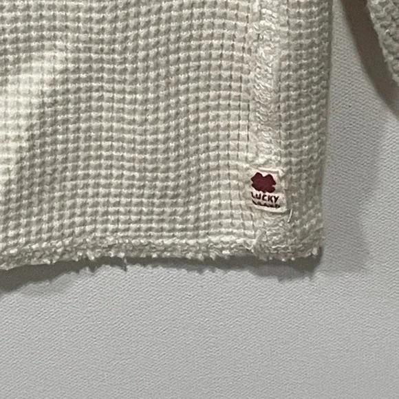 Lucky Brand Mens Shamrock Racing Thermal Long Sleeve Shirt XL Built for Speed - Picture 3 of 9